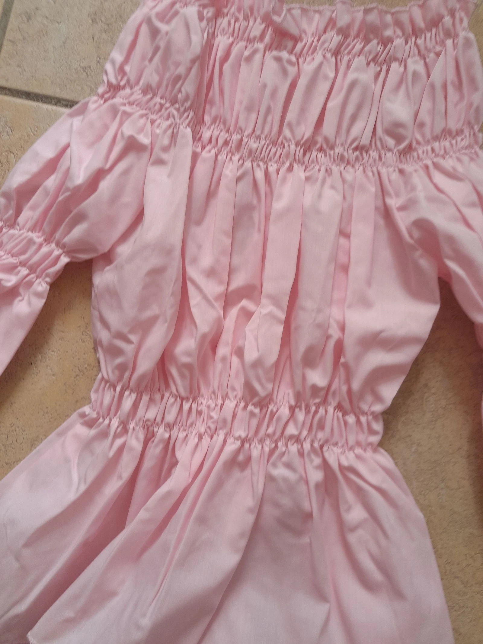 Schoudeloop top roze 100% katoen – Maat S – Zeer goede staat – photo 3